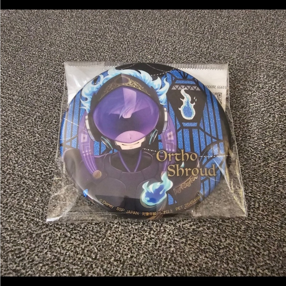 Twisted Wonderland Ortho Shroud Can Badge